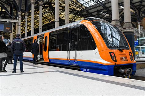New London Overground Trains For The Liverpool Streetcheshunt Service