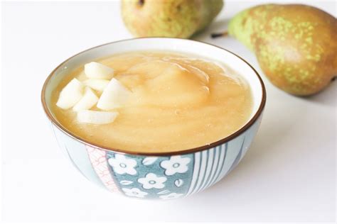 Simple Pear Compote A Homemade Recipe For A Creamy Result