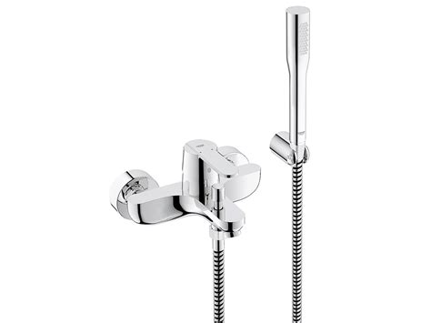 Grand choix de robinet et mitigeur de bain au meilleur prix. Grohe Get mitigeur baignoire et douche + douchette | Hubo