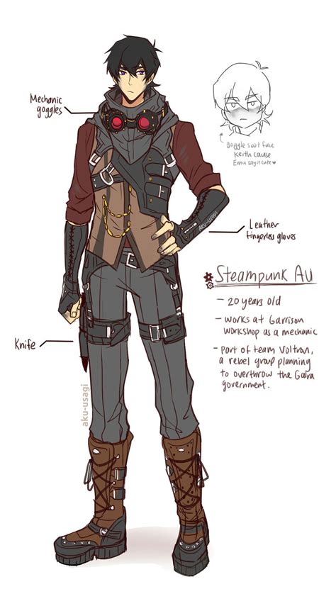 Steampunk Anime Mechanic Boy If You Re Going To Suggest Something