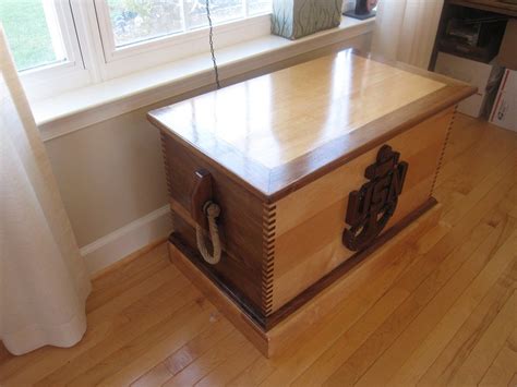 Navy Retirement Sea Chest By Tonyo Woodworking