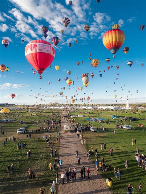 The Worlds Largest Hot Air Balloon Festival Albuquerque New Mexico