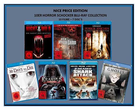 Nice Price Edition 10er Horror Shocker Blu Ray Collection 10 Filme Amazonde Laurence