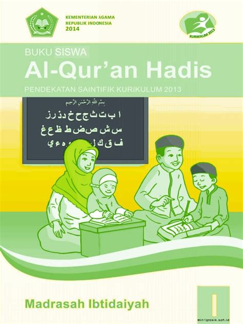 Buku Siswa Alquran Hadis Kelas Mi Kurikulum Dunia Sosial