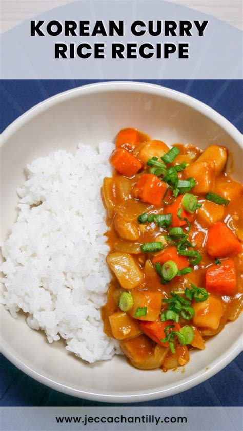 Korean Curry Rice Recipe Jecca Chantilly