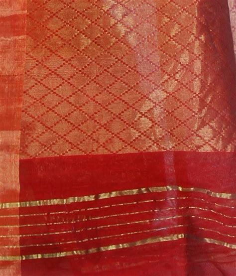 Wooden Tant Beige Bengal Handloom Saree Buy Wooden Tant Beige Bengal