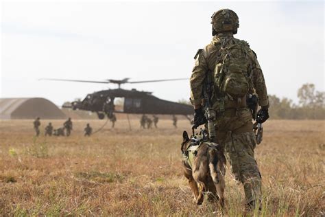 6123x4082 An Australian Army Special Operations Mwd Handler From 2nd