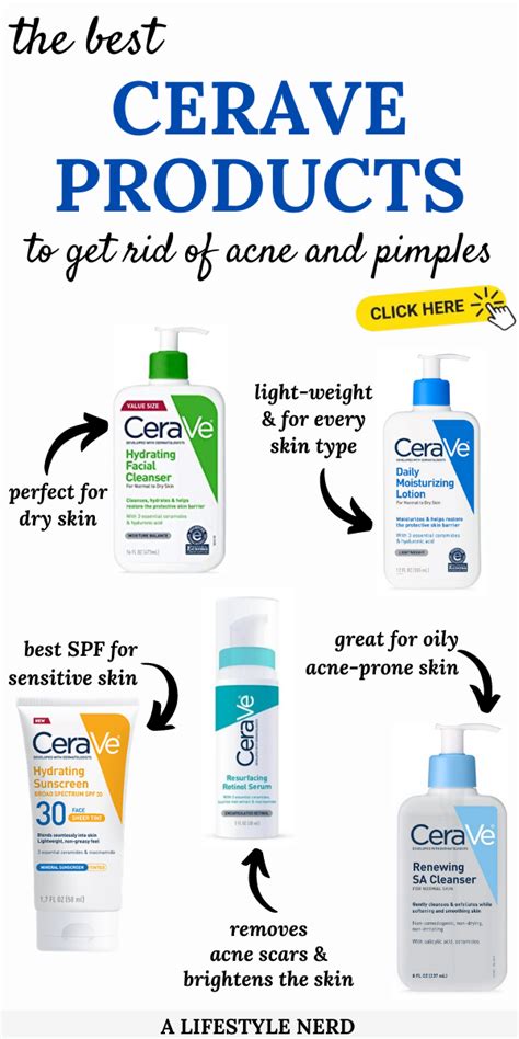 The Best Cerave Products To Get Rid Of Acne In Your Skincare Routine