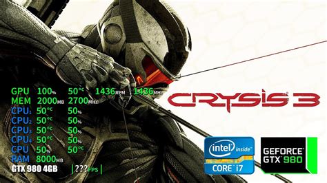 Crysis 3 Gtx 980 4gb I7 6700 16gb Ram Youtube