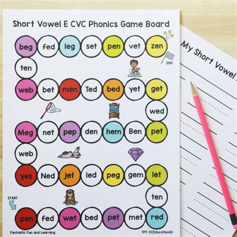 Long Vowel Jump Long Vowel Games Printable Free Roll A Long Vowel