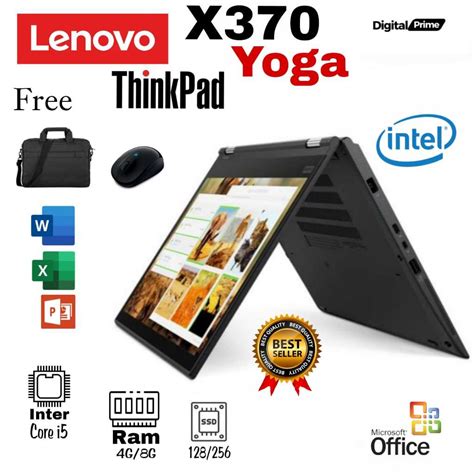Jual Lenovo Thinkpad X370 Yoga Core I7 16gb Ram 512gb Ssd Touchscreen