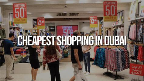 List Of Best Cheapest Shops In Dubai Top Places For Shopping Mercado
