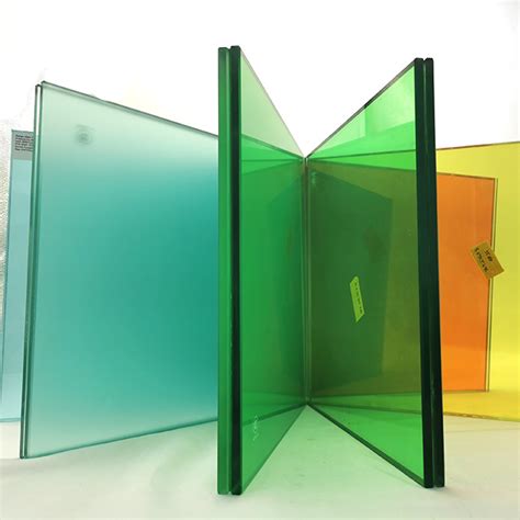 Building Use 2 Layer Safety Laminated Glass Eva Pvb Film Lamination Tempered Glass 6 38