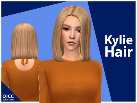 Sims 4 Kylie Hair Zoommeta