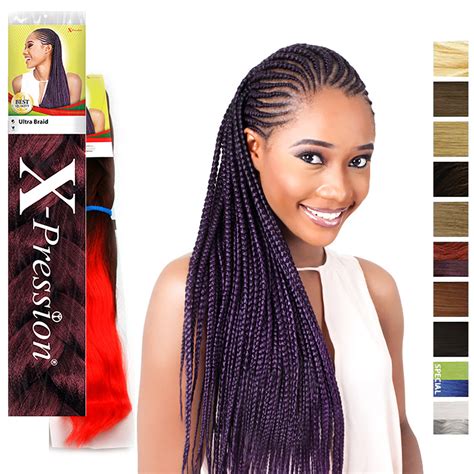 X Pression Ultra Braid Hair Extension Original Braids Rastas