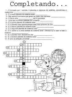 Sopa De Letras Sistema Solar Actiludis Kulturaupice