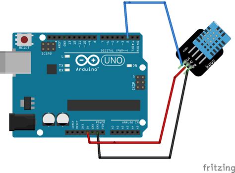 Interface Of Temperature Sensor DHT11 With Arduino UNO Tech For Fun