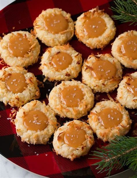 Salted Caramel Turtle Thumbprint Cookies Cooking Classy Coconut