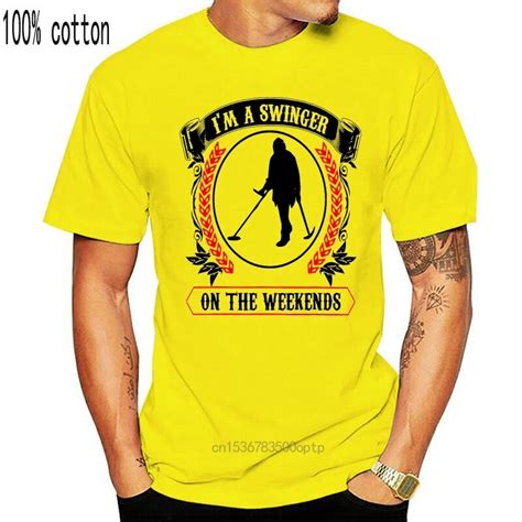 T Shirt Metal Detector Swinger Tee Shirt Shirt Tshirt Men Funny Shirt Fashion Aliexpress