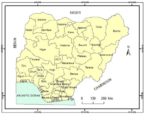 administrative divisions of nigeria download scientific diagram