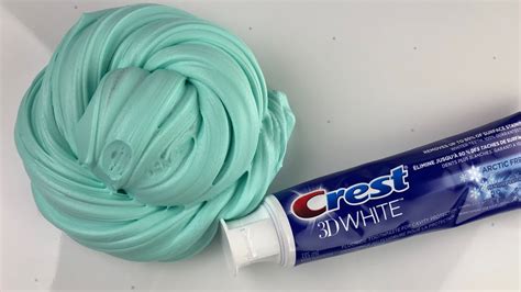 Diy Toothpaste Fluffy Slime No Glue No Borax Super Easy Youtube