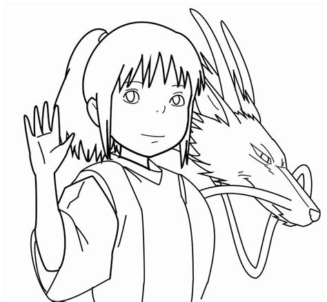 Ponyo coloring pages sketch coloring page. Studio Ghibli Coloring Book Best Of 53 Best Images About ...