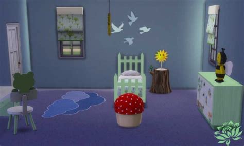 Nature Room For Kids By Maman Gateau At Sims Artists Sims 4 Updates