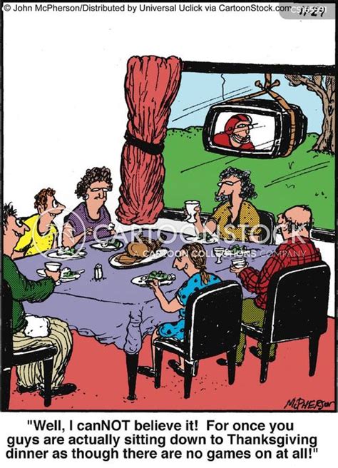 Thanksgiving Dinner Cartoons And Comics Funny Pictures From Cartoonstock
