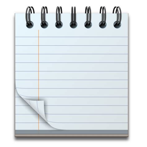 Notepad Vector Png