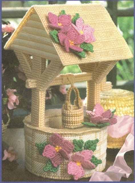 Once you think of nature, you can get several ideas to fill up your canvas with. Free: wishing well plastic canvas pattern - Needlecraft ...