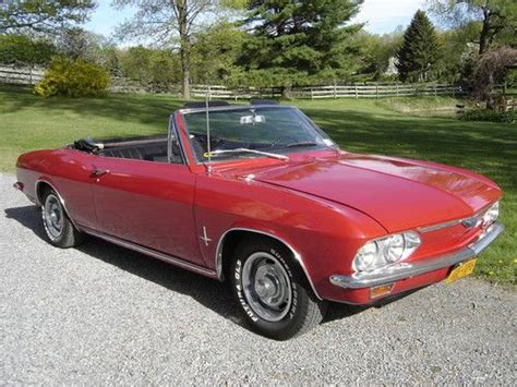 Sell Used 1967 Corvair Monza 110 Convertible In Honeoye Falls New York