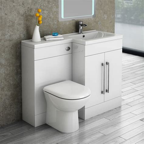 Valencia 1100 Combination Basin And Wc Unit With Round Toilet Online