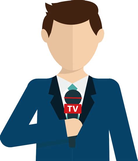 Reporter Png Transparent Image Download Size 650x759px