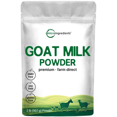 Powdered Goat Milk Goat Milk Formula For Babies Dogs And More Micro