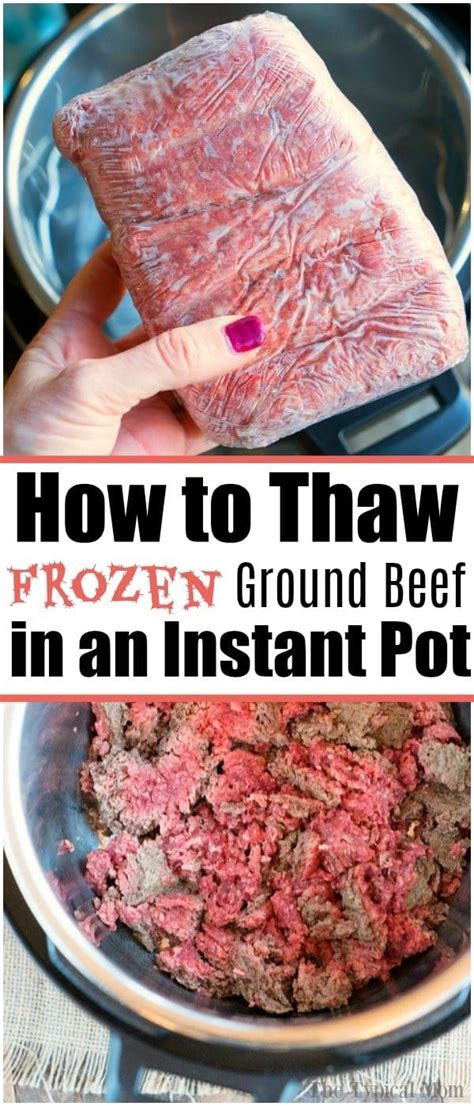 Creamy sausage and potatoes instant pot or skillet. Instant Pot frozen ground beef can be thawed and cooked in no time at all. If you're f ...