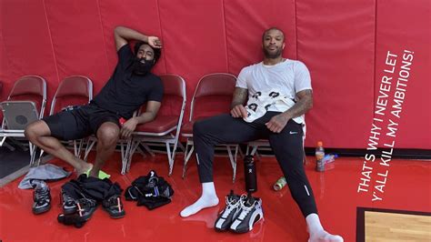 Harden Back In The Gym With The Rockets Rrockets