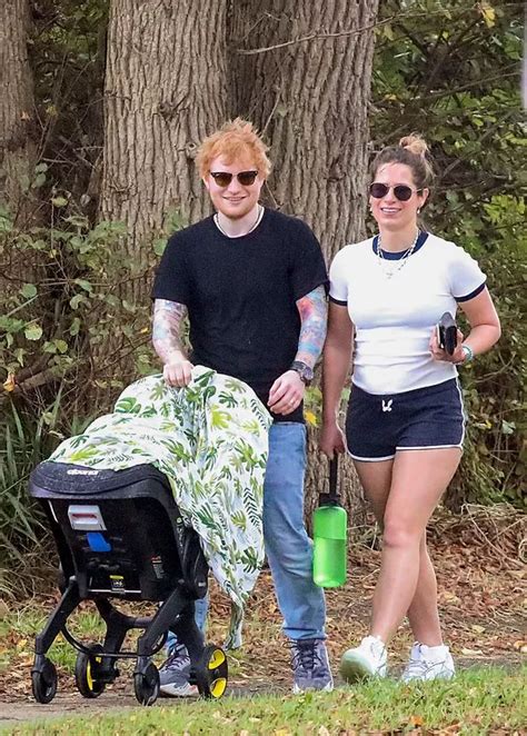 Ed Sheeran Cant Stop Smiling As He Steps Out With Stunning Wife Cherry