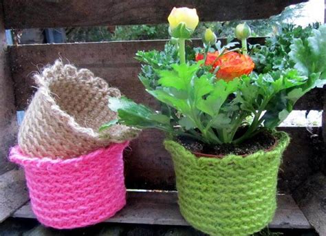 Free Crochet Flower Pot Patterns
