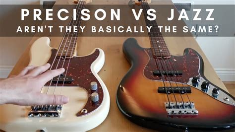 Precision Bass Vs Jazz Bass What Are The Differences And Why They