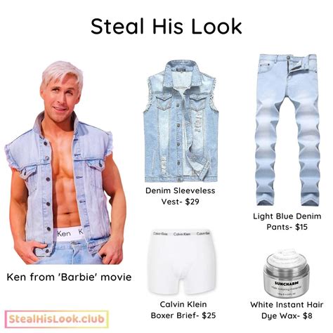 Steal His Look Ryan Goslings Ken From Barbie Movie Meme Steal His Hot Sex Picture