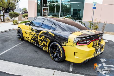 Dodge Charger Hellcat Full Reflective Design — Incognito Wraps