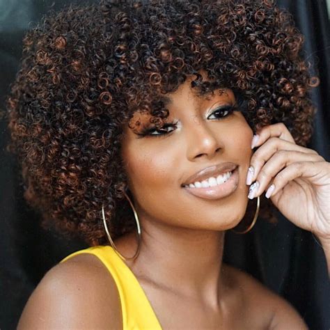 Black Girl Jheri Curl Afro Textured Hair On Stylevore