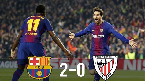 Head to head statistics and prediction, goals, past matches, actual form for la liga. Barcelona vs Athletic Bilbao 2-0 - All Goals & Highlights - La Liga 18/03/2018 HD - YouTube