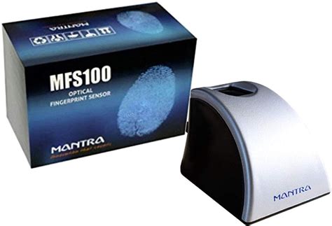 Mantra Mfs 100 Fingerprint Biometric Scanner Device With Rd Services