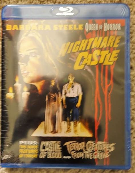 Nightmare Castle Blu Ray Uk Barbara Steele Paul Muller