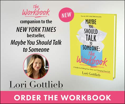 Maybe You Should Talk To Someone Lori Gottlieb