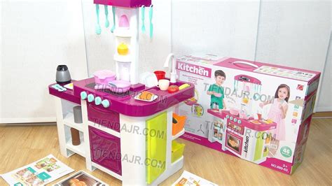 Juegos de cocinar gratis para niños y niñas. Cocina De Juguete Con Nevera Agua Real Luces Sonidos 46 ...