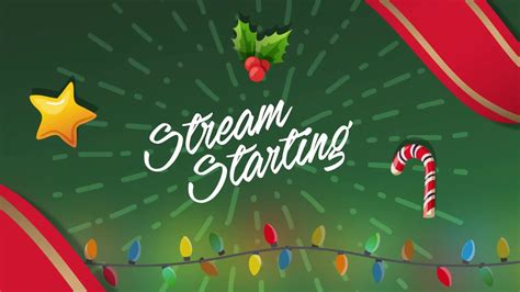 Free Christmas Overlay Package Snow Effect For Your Stream Youtube