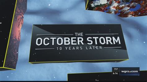 10th Anniversary Of The Surprise October Storm