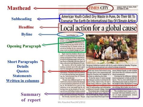43 Listen Von Example Of A Newspaper Report Ks2 Who Can Also Help